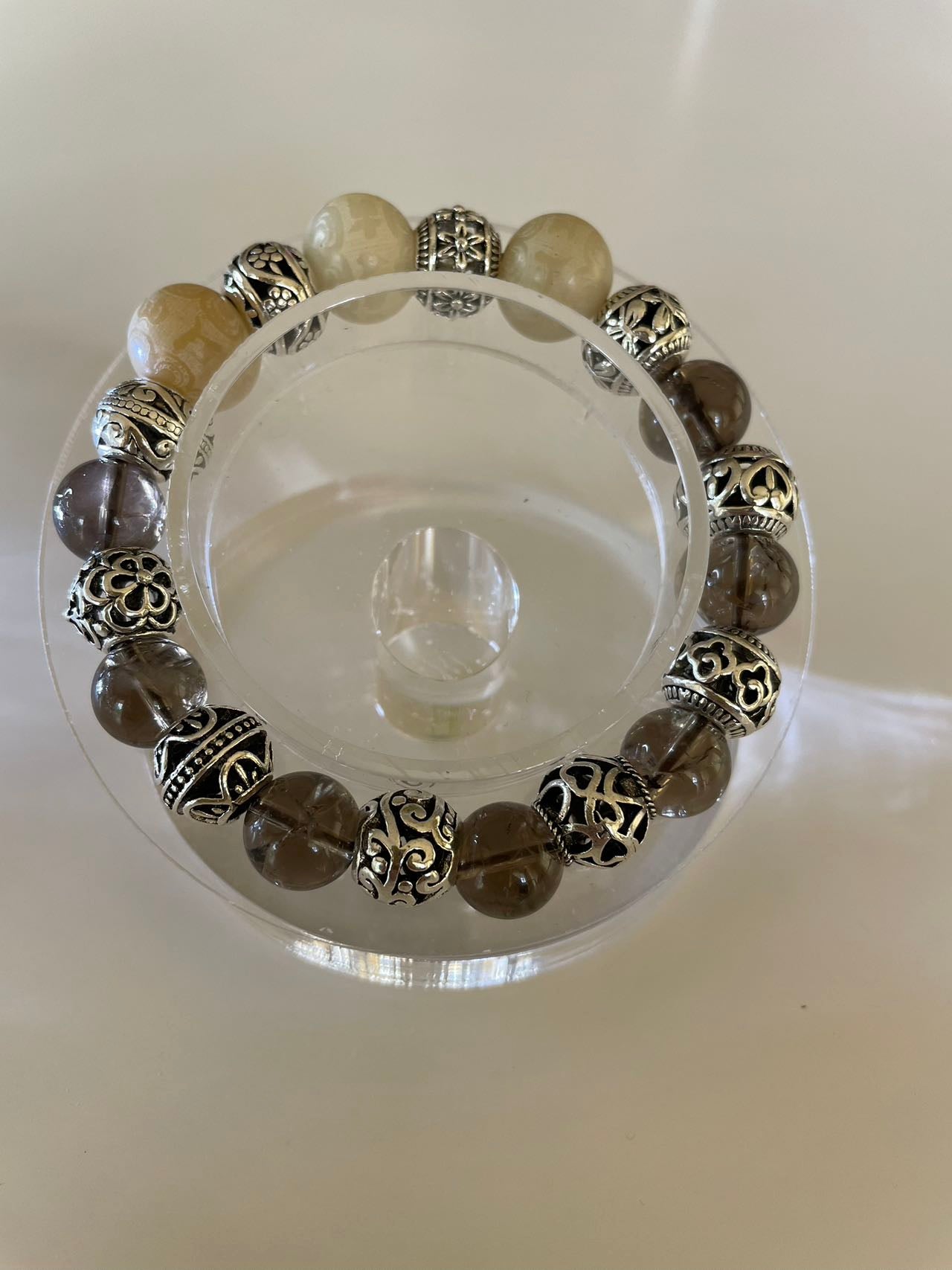 Lucky Tea Assay Crystal Bracelet Empower Spiritual Positive Energy Healing Best Gift Ever