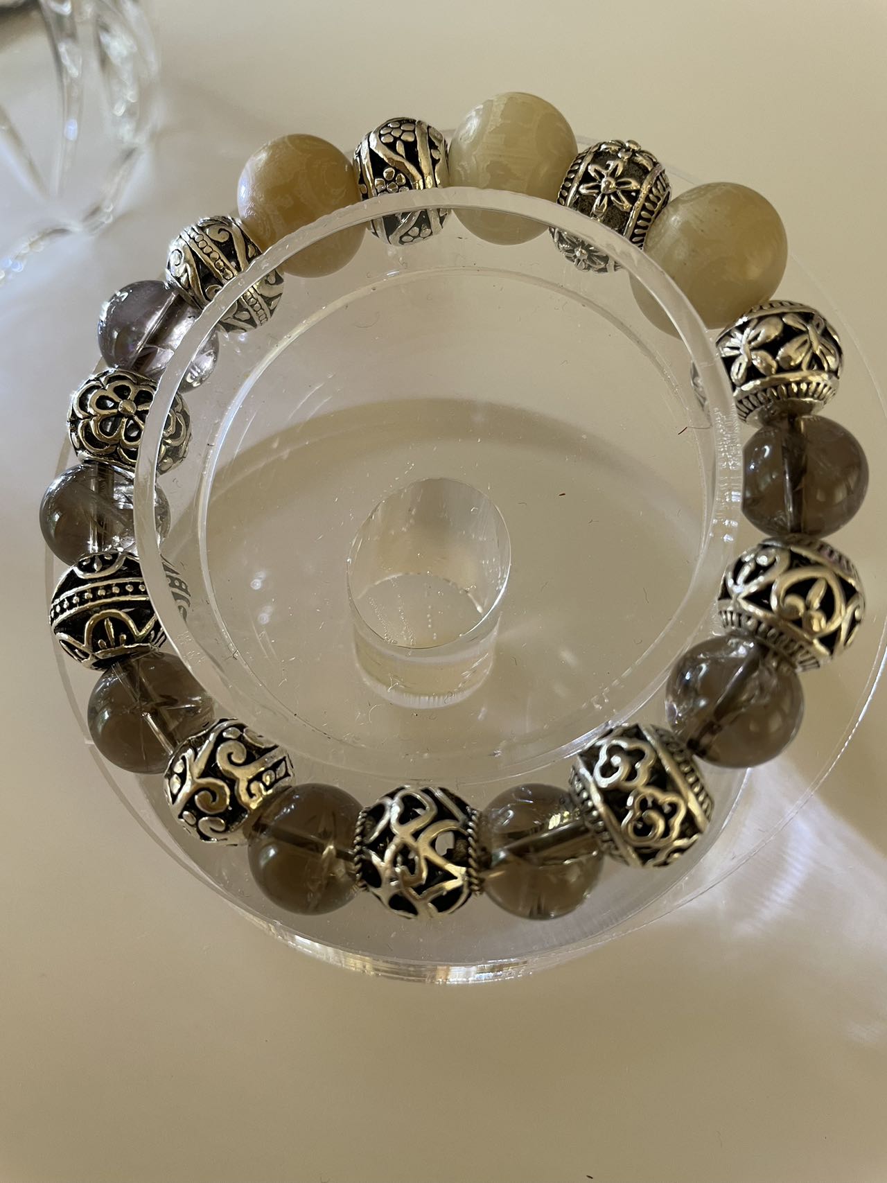 Lucky Tea Assay Crystal Bracelet Empower Spiritual Positive Energy Healing Best Gift Ever