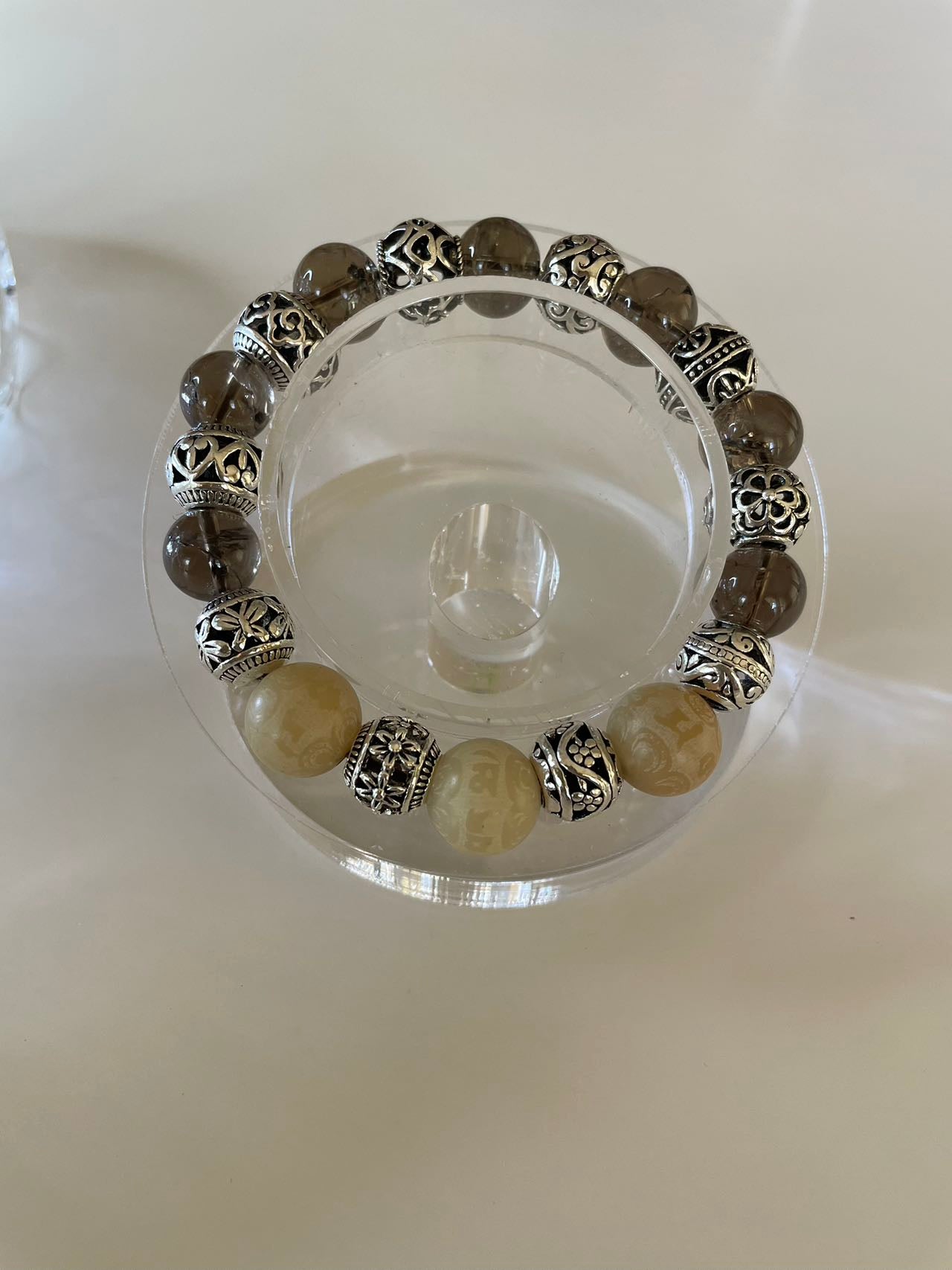Lucky Tea Assay Crystal Bracelet Empower Spiritual Positive Energy Healing Best Gift Ever