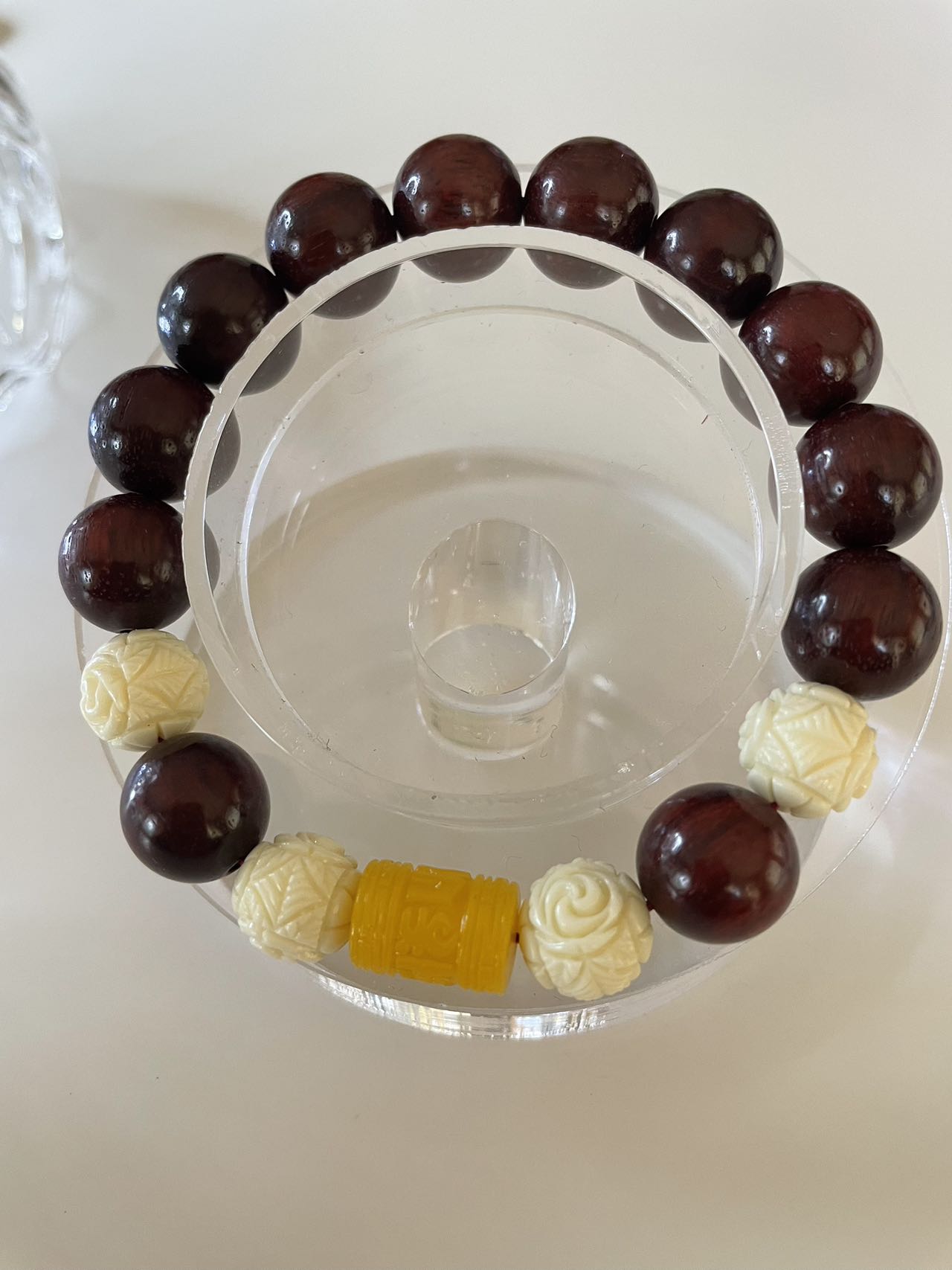 Lucky Red Sandalwood bracelet Empower Spiritual Positive Energy Healing Best Gift Ever.