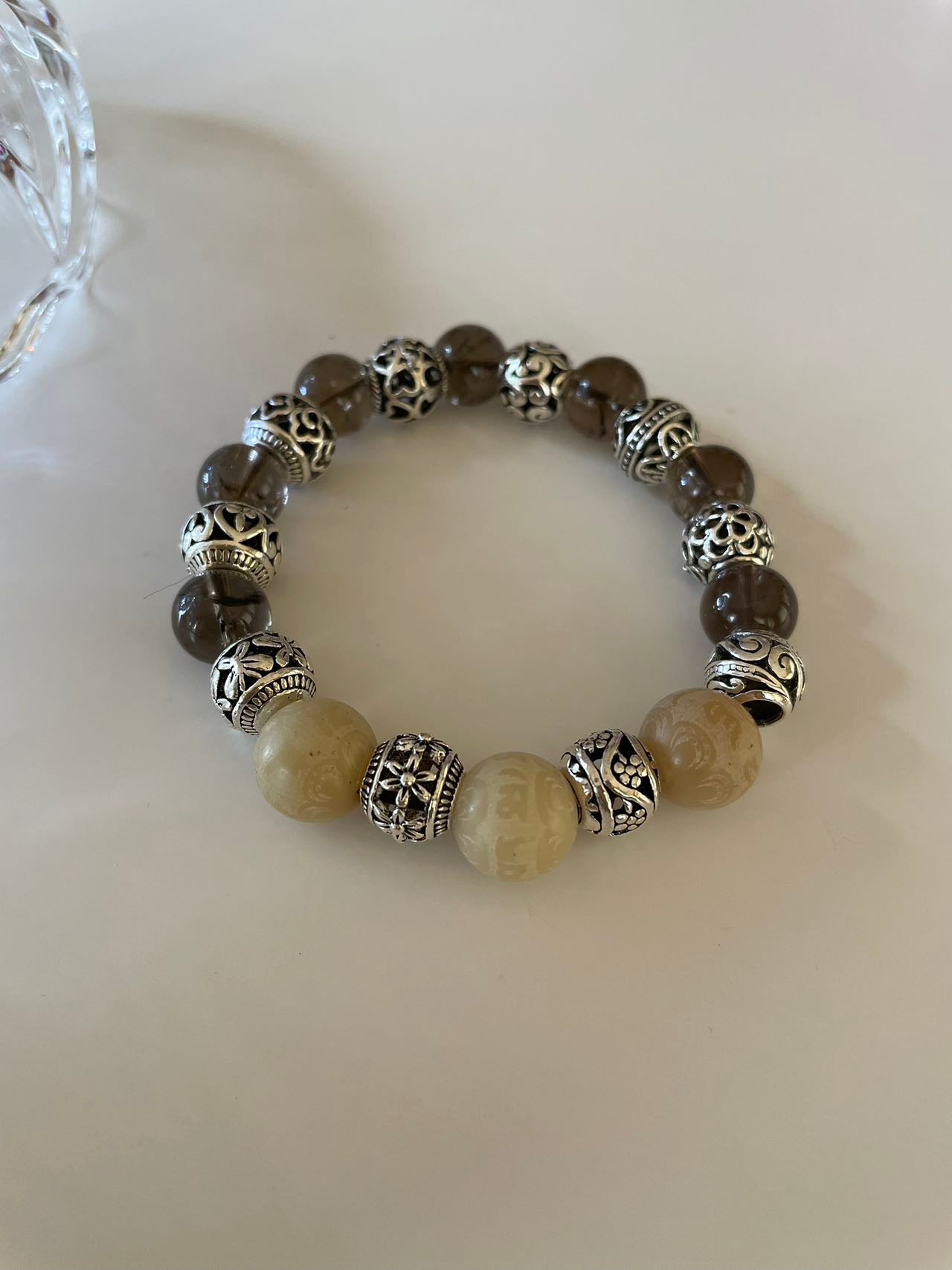 Lucky Tea Assay Crystal Bracelet Empower Spiritual Positive Energy Healing Best Gift Ever